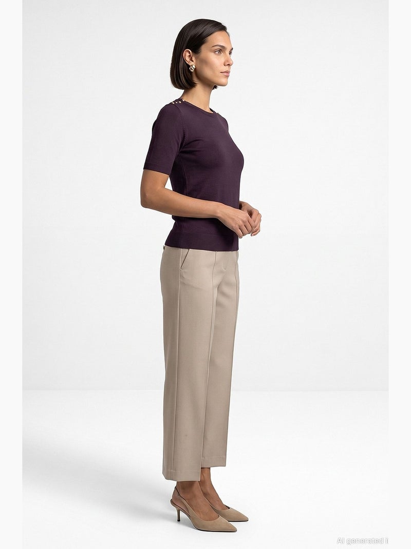 Pull femme dilvin Violet - Kiabi