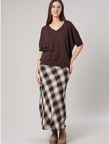 Pull femme effet brillant 'deeluxe'