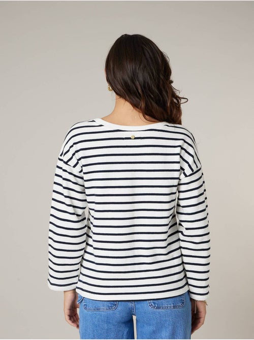 Pull femme en 100% coton doux 'Deeluxe' - Kiabi