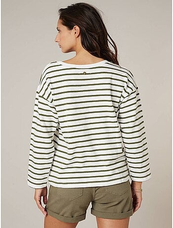 Pull femme en 100% coton doux 'Deeluxe'