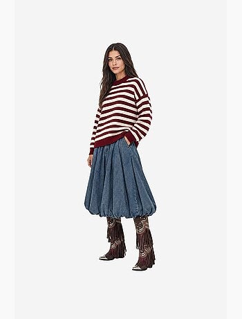Pull femme en acrylique mixray