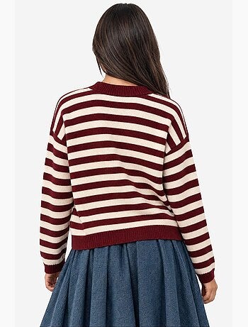 Pull femme en acrylique mixray