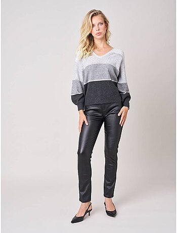 Pull femme en maille 'deeluxe'