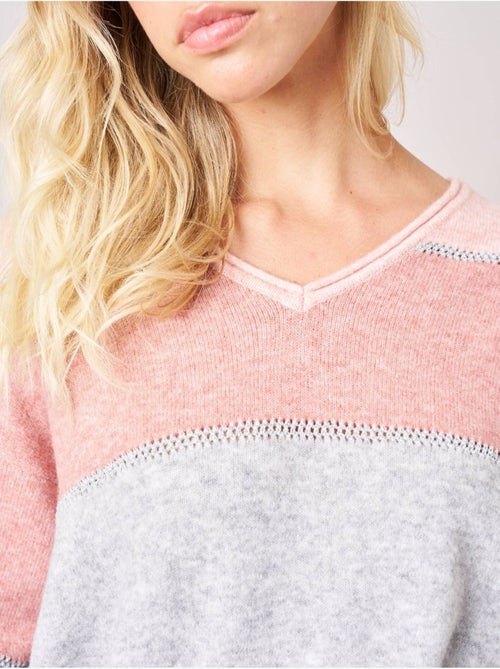 Pull femme en maille  'Deeluxe' - Kiabi