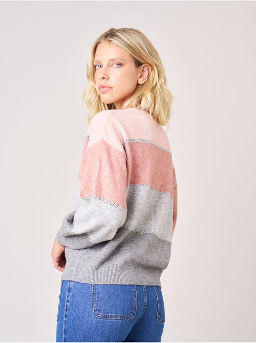 Pull femme en maille 'deeluxe' - Kiabi