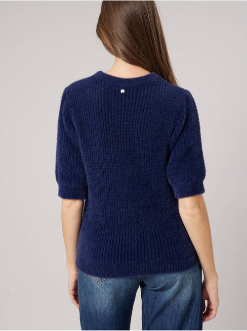 Pull femme en maille torsadée 'Deeluxe' - Kiabi Pull femme en maille torsadée 'Deeluxe' - Kiabi