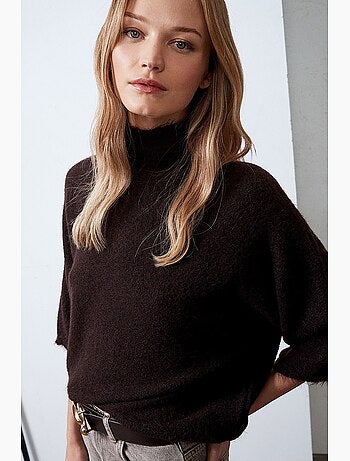 Pull femme en mélange de laine dilvin