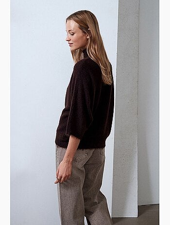 Pull femme en mélange de laine dilvin