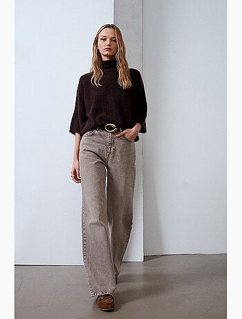 Pull femme en mélange de laine dilvin