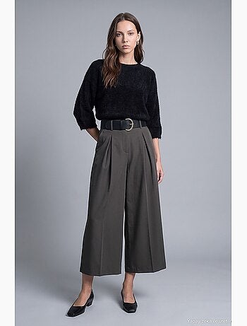 Pull femme en mélange de laine dilvin