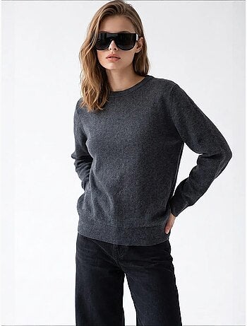 Pull femme en mélange de laine mixray