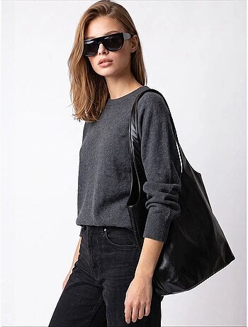 Pull femme en mélange de laine mixray