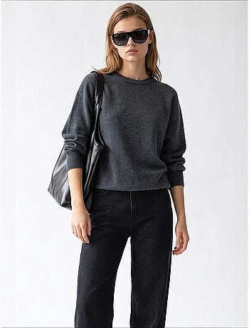 Pull femme en mélange de laine mixray