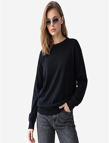 Pull femme en mélange de laine mixray