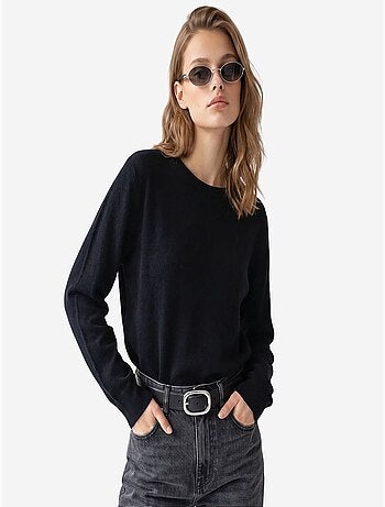 Pull femme en mélange de laine mixray