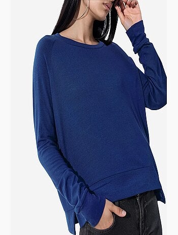 Pull femme en mélange de viscose busem