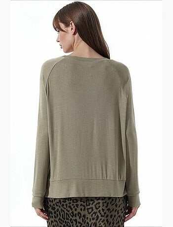 Pull femme en mélange de viscose busem