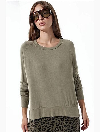Pull femme en mélange de viscose busem