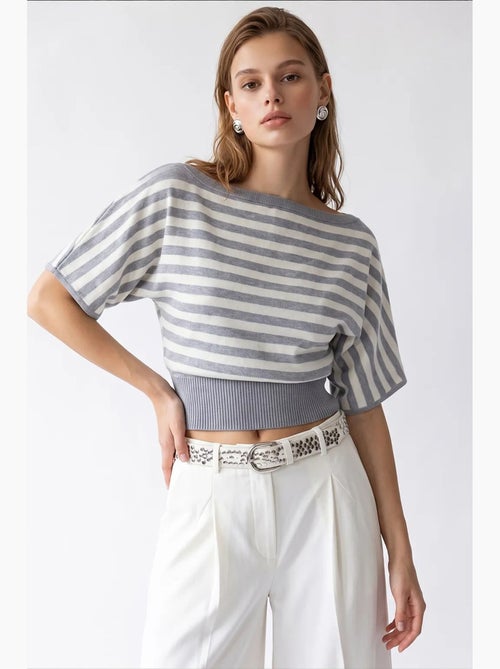 Pull femme en mélange de viscose mixray - Kiabi Pull femme en mélange de viscose mixray - Kiabi
