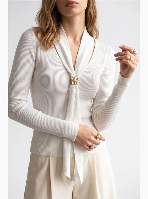 Pull femme en mélange de viscose mixray - Kiabi Pull femme en mélange de viscose mixray - Kiabi