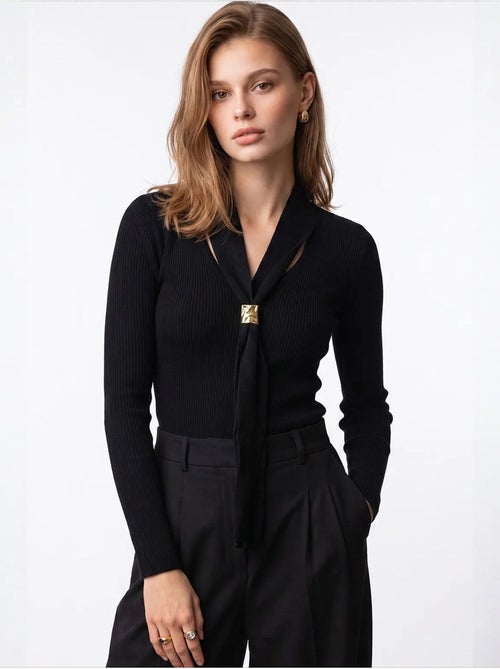 Pull femme en mélange de viscose mixray - Kiabi Pull femme en mélange de viscose mixray - Kiabi