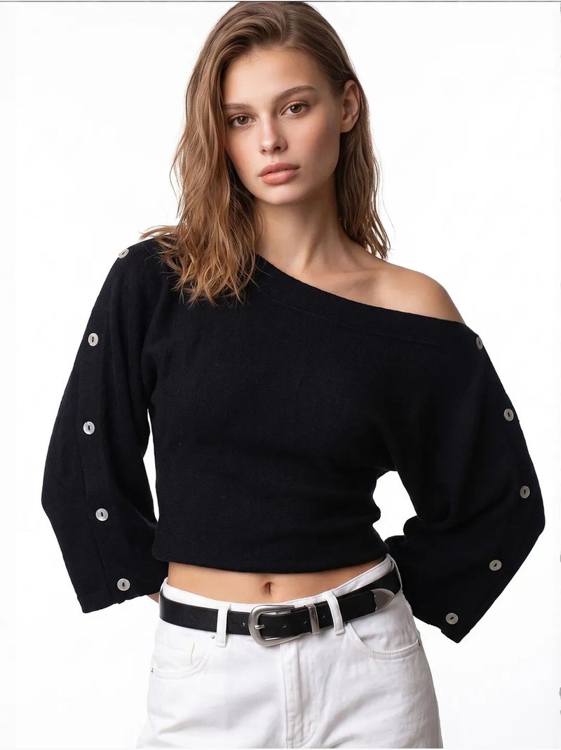 Pull femme en mélange de viscose mixray Noir - Kiabi