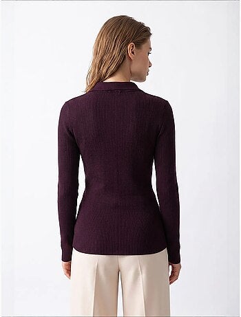 Pull femme en mélange de viscose mixray
