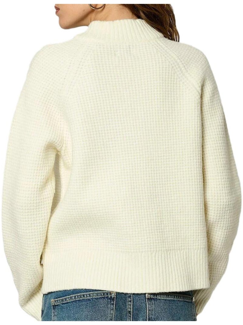 Pull Femme Kaporal Blanc - Kiabi
