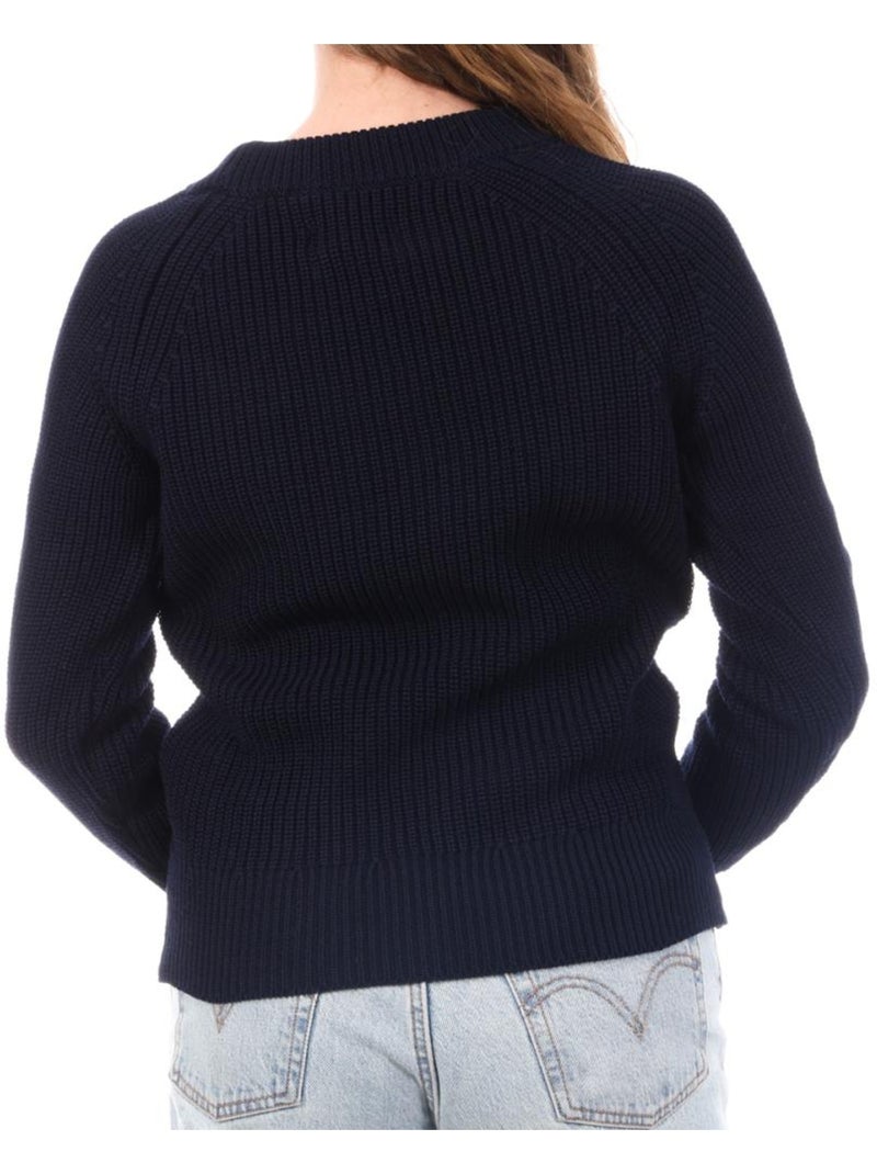 Pull femme kaporal Bleu marine - Kiabi