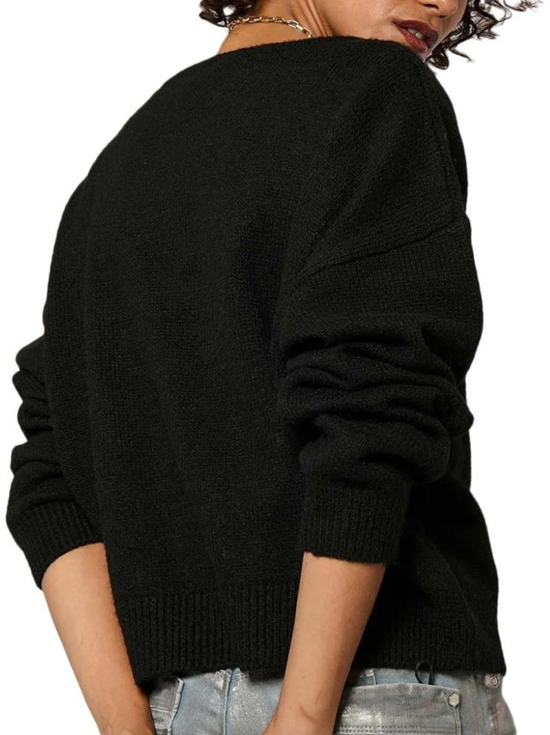 Pull Femme Kaporal Noir - Kiabi