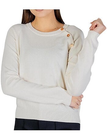 Pull Femme Morgan Boutons
