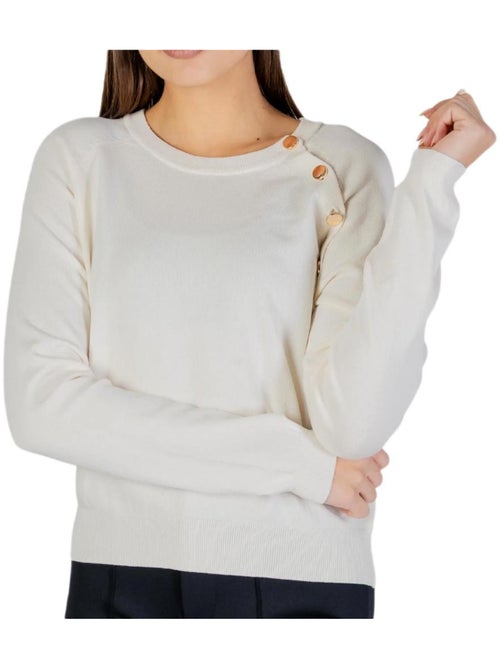 Pull  Femme Morgan Boutons - Kiabi