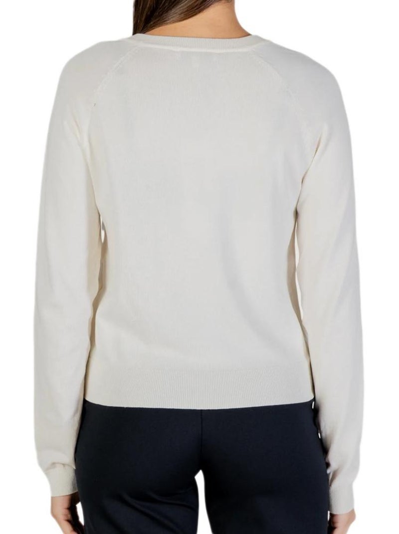 Pull  Femme Morgan Boutons Beige - Kiabi