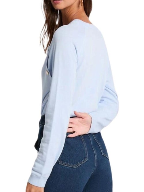 Pull  Femme Morgan Boutons - Kiabi