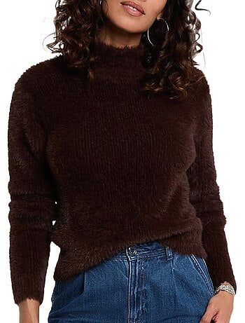 Pull Femme Morgan Duveteuse