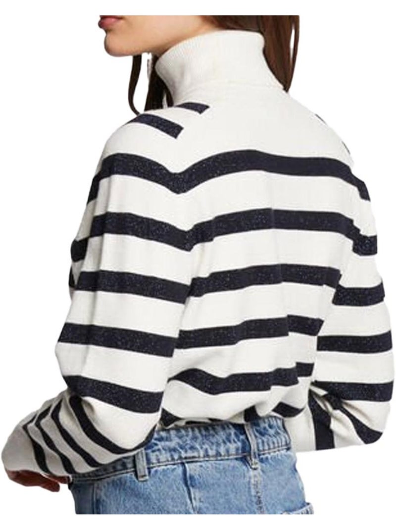 Pull  Femme Morgan MLAGON Blanc - Kiabi