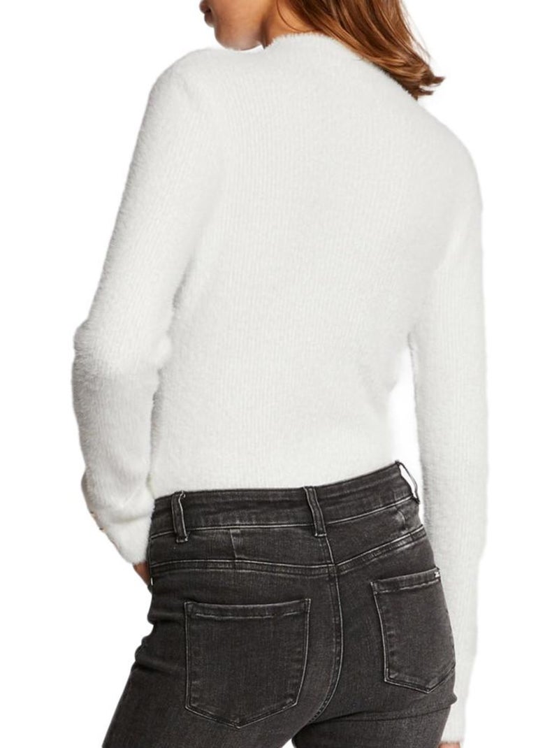 Pull  Femme Morgan Morik Blanc - Kiabi