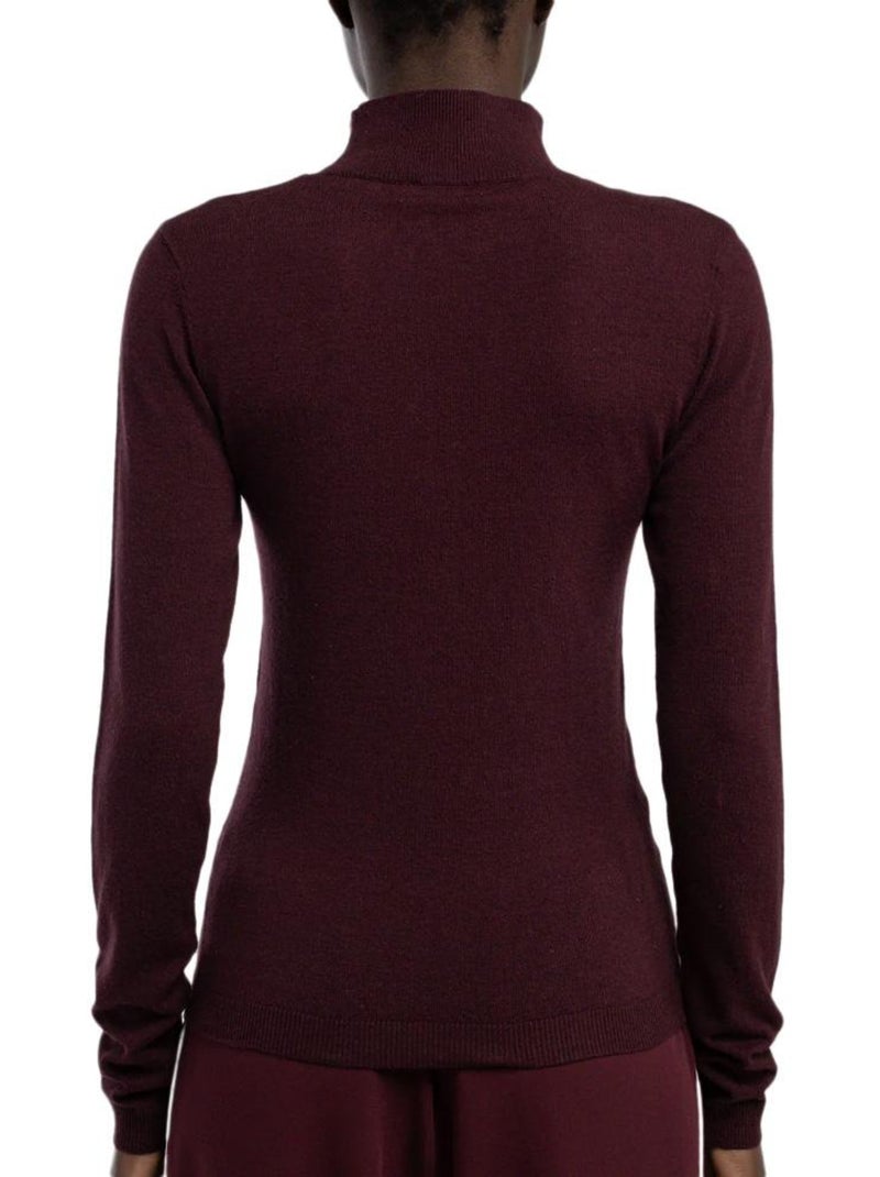 Pull Femme Teddy Smith Bordeaux - Kiabi