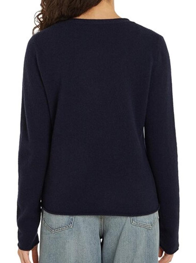 Pull Femme Tommy Hilfiger Bleu marine - Kiabi