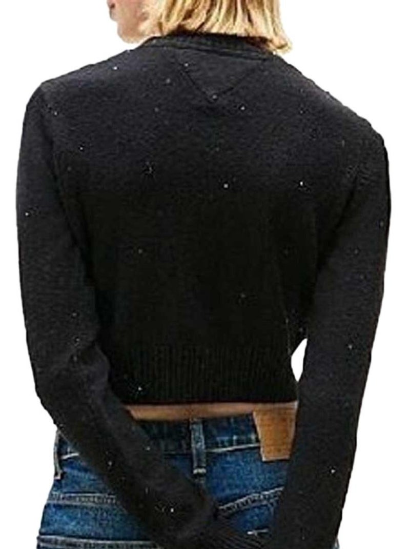 Pull femme tommy hilfiger Noir - Kiabi