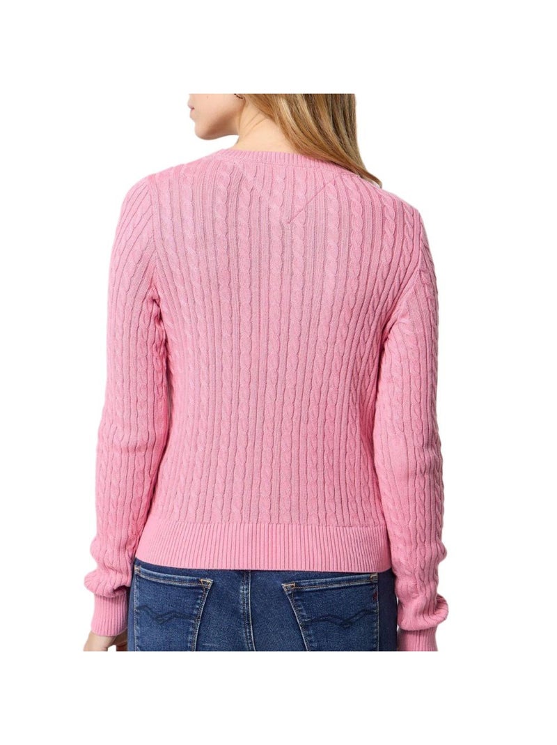 Pull Femme Tommy Hilfiger Rose - Kiabi