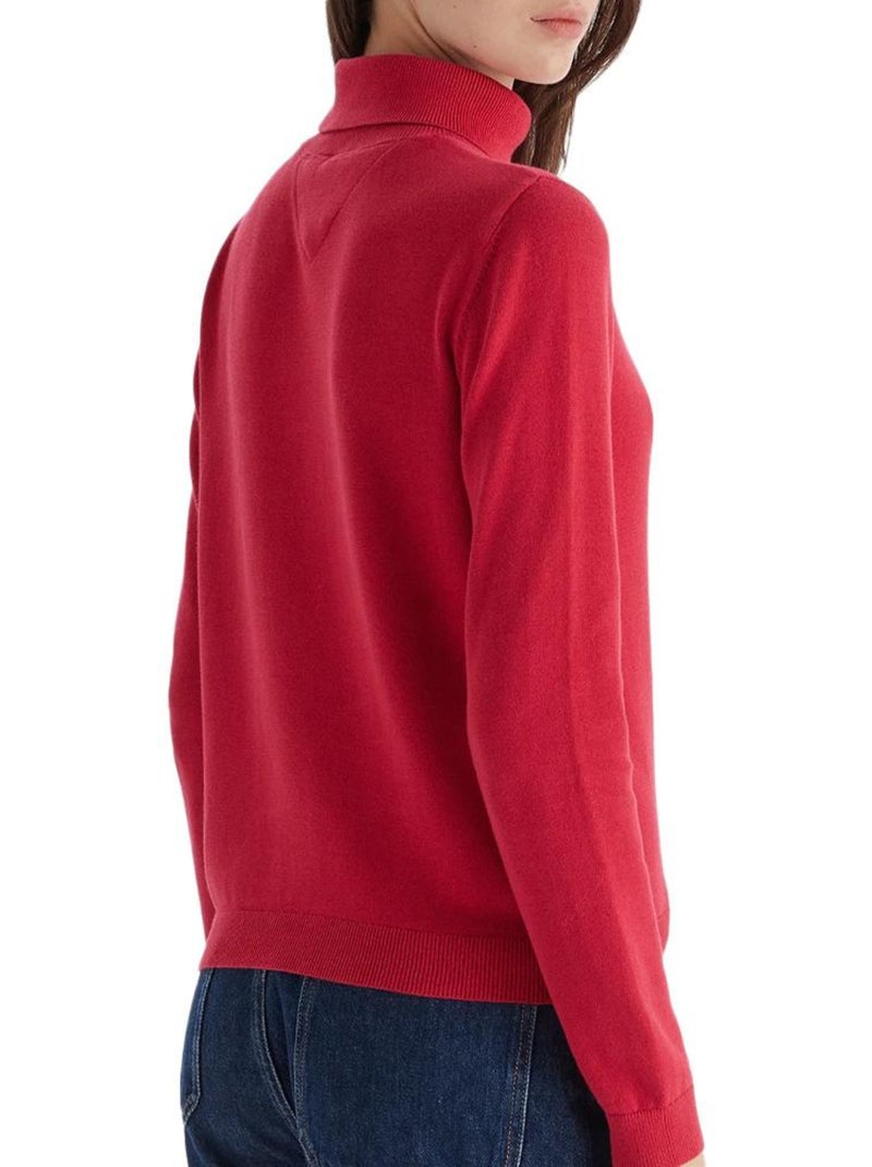 Pull femme tommy hilfiger Rouge - Kiabi