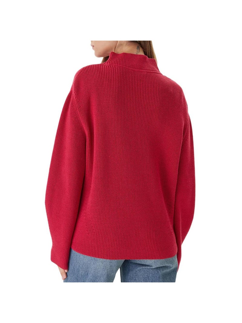 Pull Femme Tommy Hilfiger Rouge - Kiabi