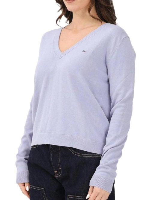 Pull Femme Tommy Hilfiger Vneck - Kiabi