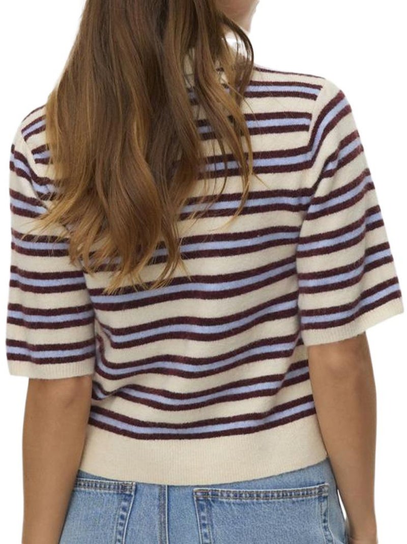Pull femme vero moda Beige - Kiabi