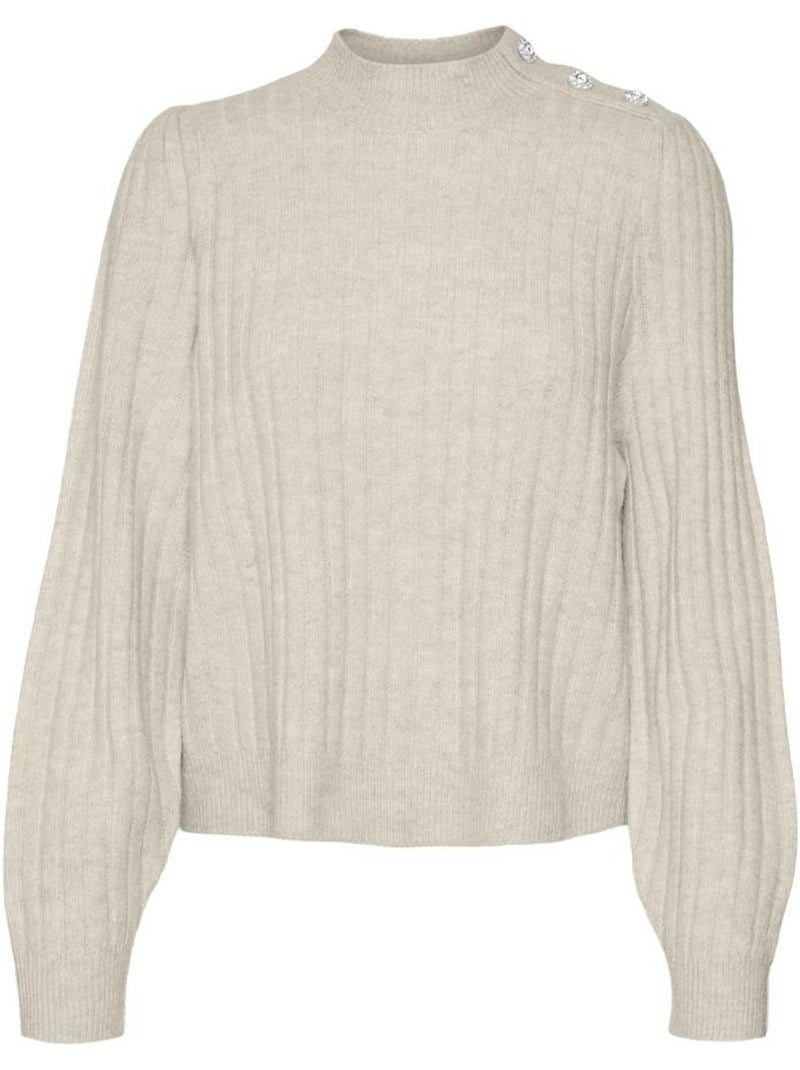 Pull femme vero moda Beige - Kiabi
