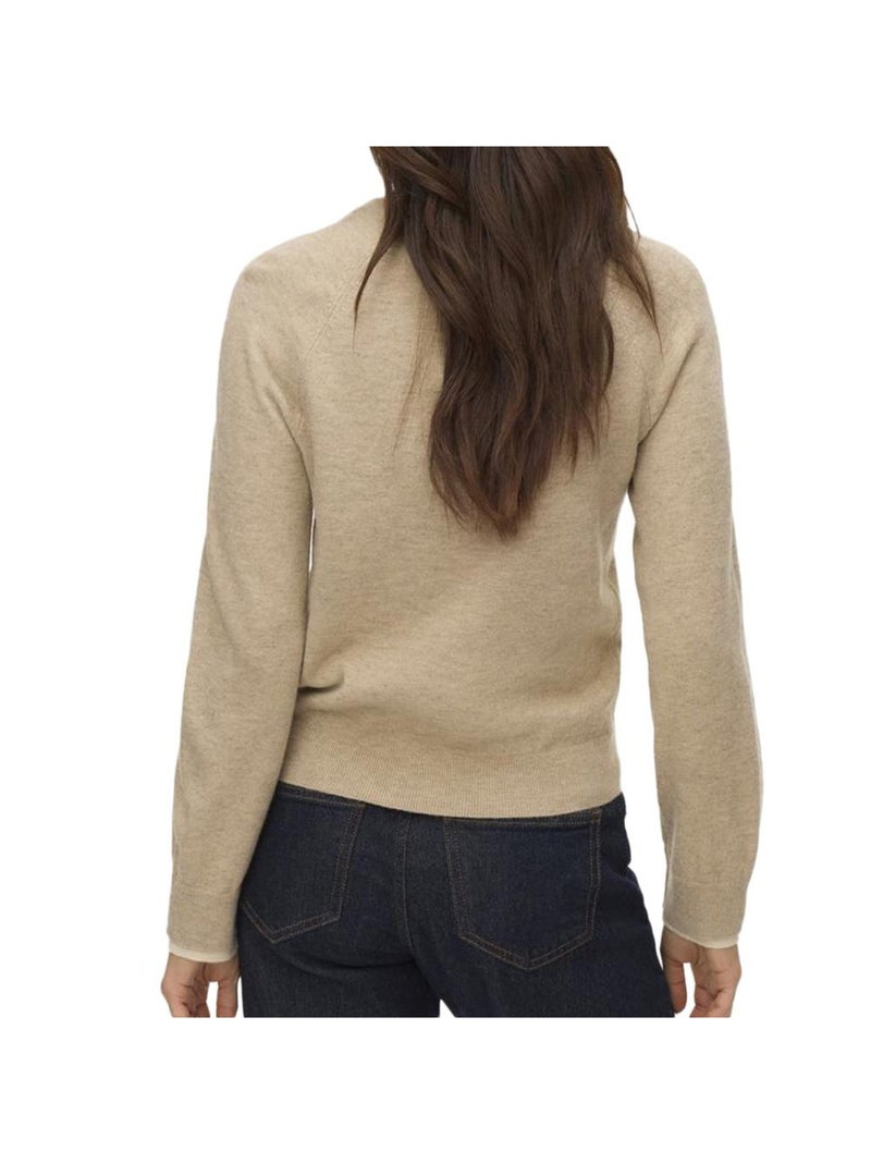 Pull Femme Vero Moda Beige - Kiabi