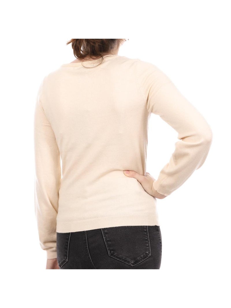 Pull Femme Vero Moda Beige - Kiabi