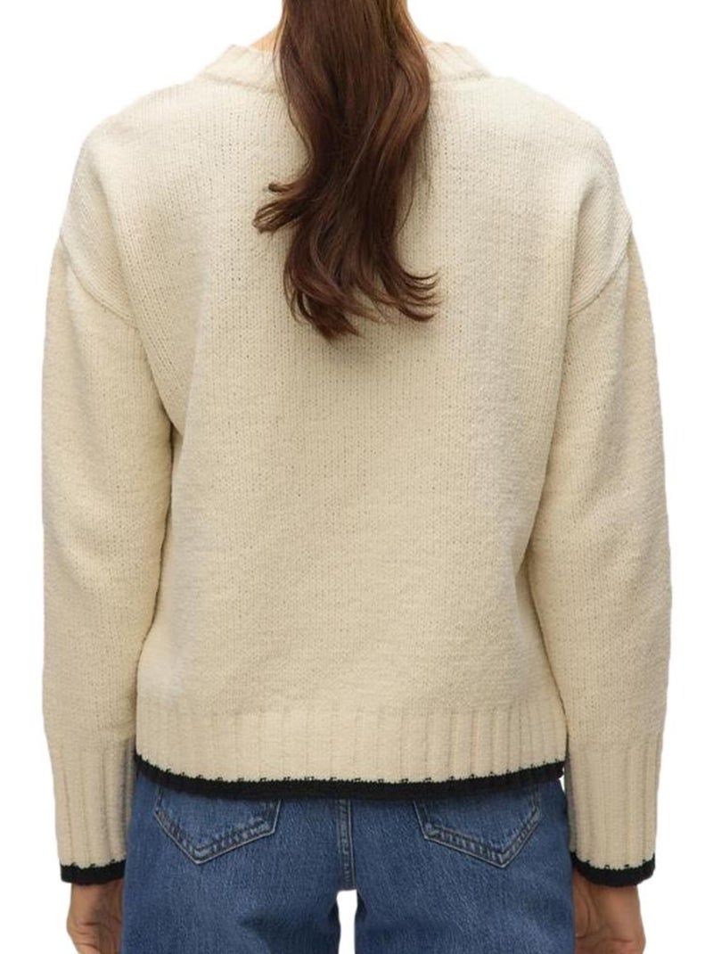 Pull Femme Vero Moda Beige - Kiabi