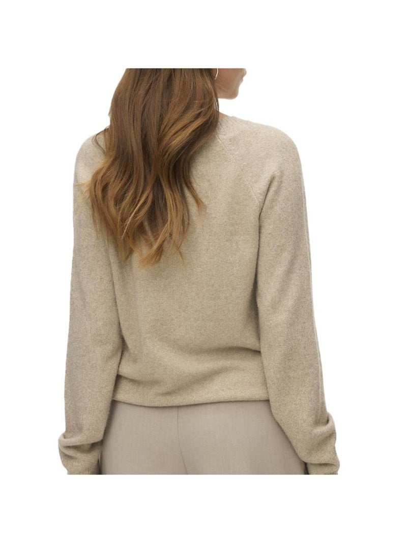 Pull Femme Vero Moda Beige - Kiabi